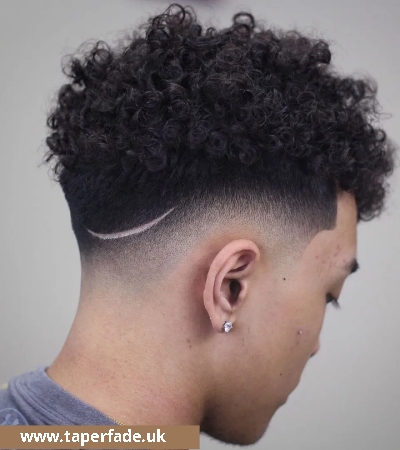 Blowout Low Taper Fade Curly Hair - 50 Popular Taper Fade 2025