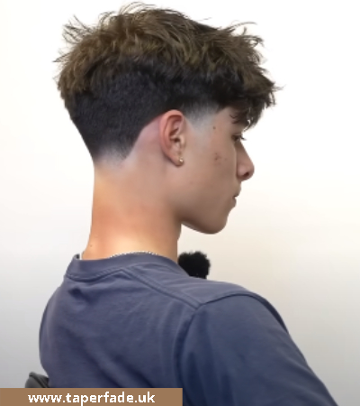 Low Taper Fade Fringe - 50 Popular Taper Fade Haircuts 2025