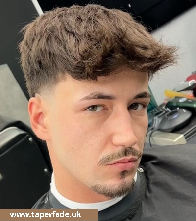 Low Taper Fade Fluffy Hair - 50 Popular Taper Fade Haircuts 2025