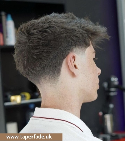 Low Taper Fade Fluffy Hair - 50 Popular Taper Fade Haircuts 2025